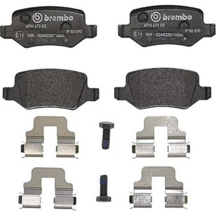 BREMBO Bremsklötze HA P 50 090 BREMBO Bremsklötze HA P 50 090