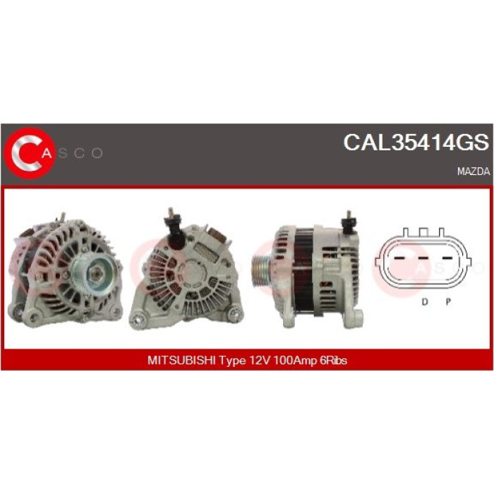 CASCO Generator CAL35414GS CASCO Generator CAL35414GS