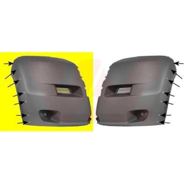 Van Wezel Stoßfänger 0983564 Van Wezel Stoßfänger 0983564
