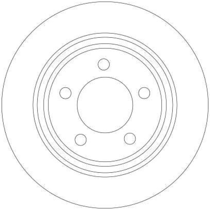 TRW Bremsscheibe Mazda T. 3/5 DF4420 TRW Bremsscheibe Mazda T. 3/5 DF4420