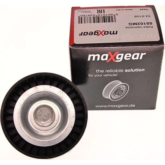 MAXGEAR Keilrippenriemen-Spannrolle 55102MG 54-0108 MAXGEAR Keilrippenriemen-Spannrolle 55102MG 54-0108