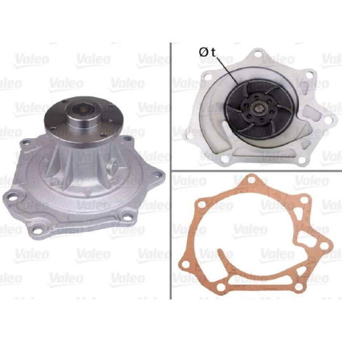 Valeo Wasserpumpe / Kühlmittelpumpe 506731