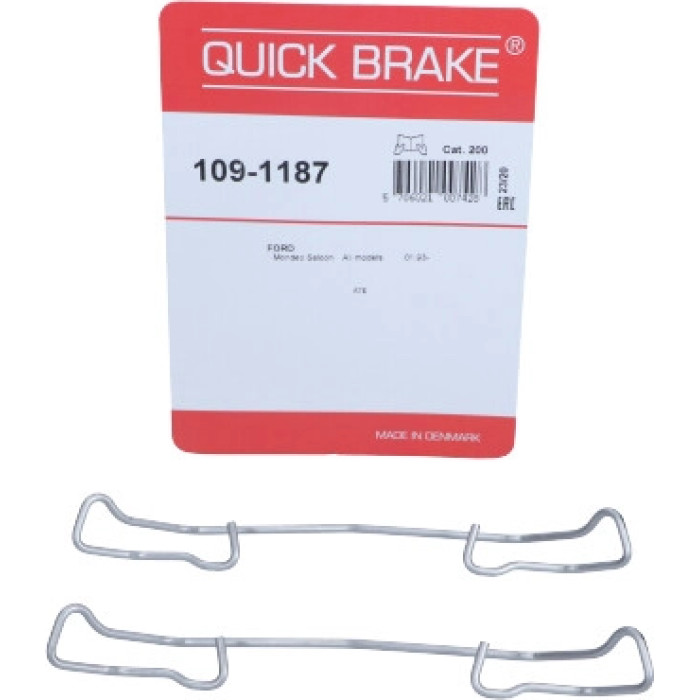 109-1187 Quick Brake Montagesatz für Bremsbeläge 109-1187