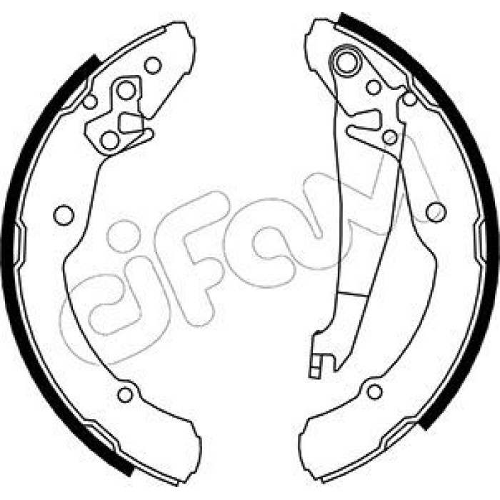 CIFAM Bremsbackensatz 153-379 CIFAM Bremsbackensatz 153-379