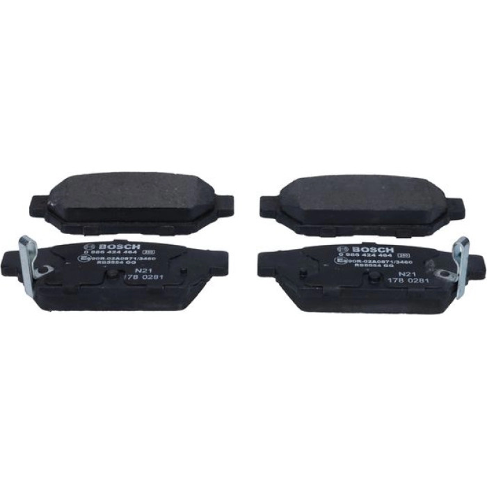 0 986 424 464 Bosch Bremsbelagsatz 0 986 424 464 0 986 424 464 Bosch Bremsbelagsatz 0 986 424 464