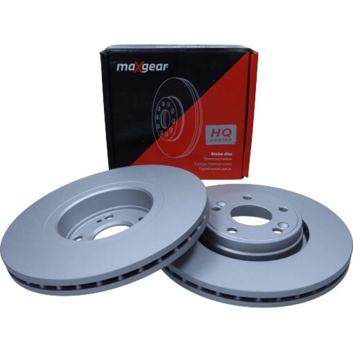 MAXGEAR Bremsscheibe 19-0819MAX Renault Laguna 01- Felge 16 mit Korrosionsschutzbeschichtung