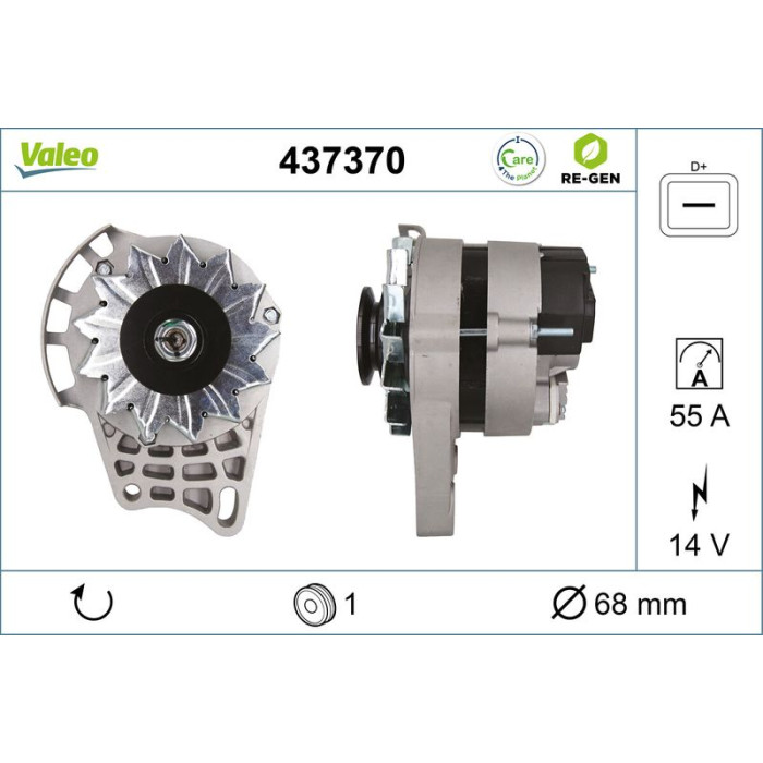 Valeo Lichtmaschine 437370