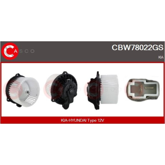 CASCO Motor, Lüfter CBW78022GS CASCO Motor, Lüfter CBW78022GS