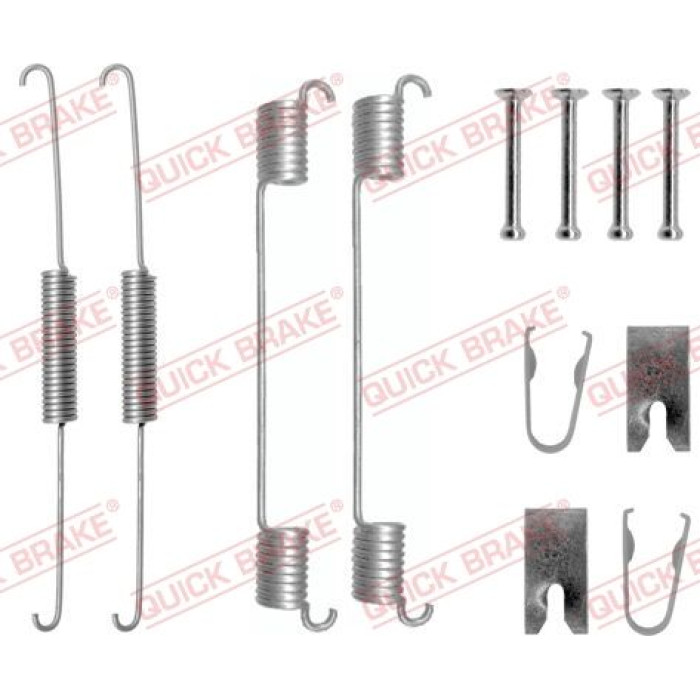 Quick Brake Montagesatz für Bremsbacken 105-0781 Quick Brake Montagesatz für Bremsbacken 105-0781