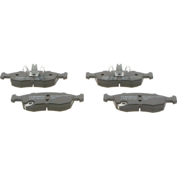 Bosch Bremsbelagsatz 0 986 494 687 Bosch Bremsbelagsatz 0 986 494 687