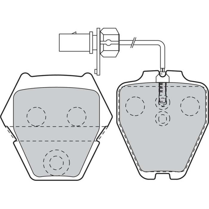 Valeo Bremsbelagsatz 598992