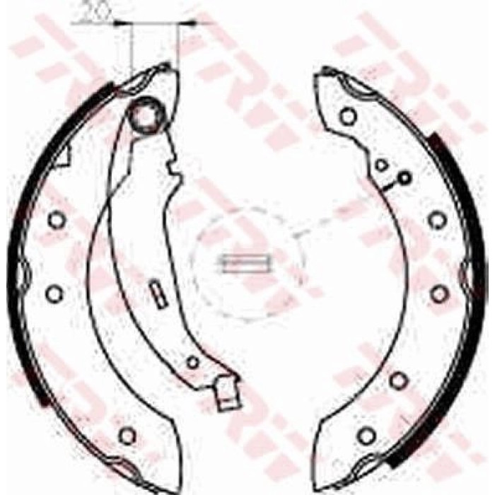 GS8534 TRW Bremsbacken GS8534 GS8534 TRW Bremsbacken GS8534