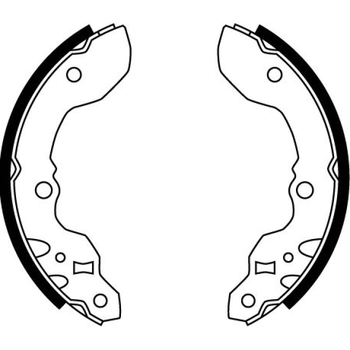 TRW Bremsbacken GS8701