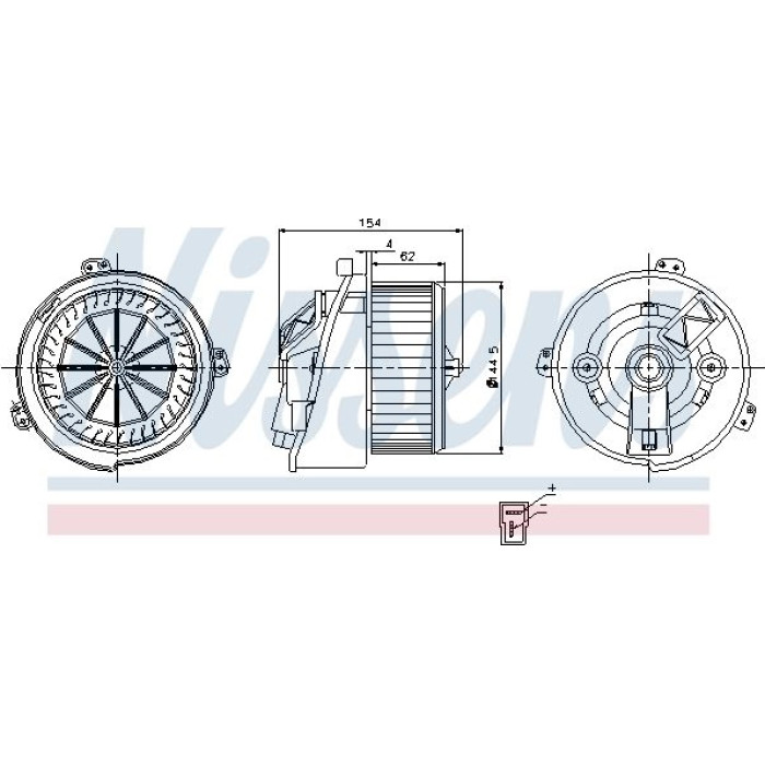 Nissens Innenraumgebläse 87129 Nissens Innenraumgebläse 87129