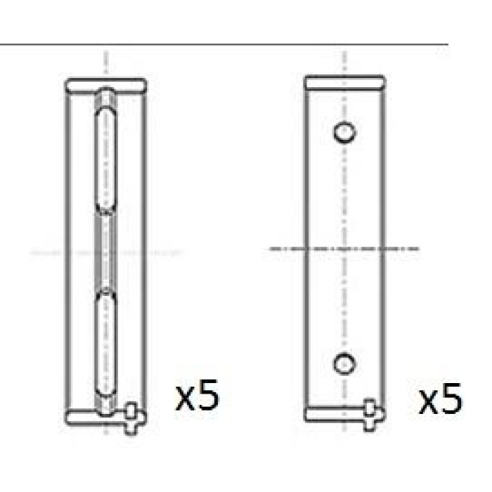 FAI AutoParts Kurbelwellenlager BM1050-020 FAI AutoParts Kurbelwellenlager BM1050-020