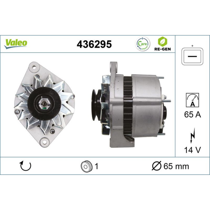 Valeo Lichtmaschine 436295 Valeo Lichtmaschine 436295