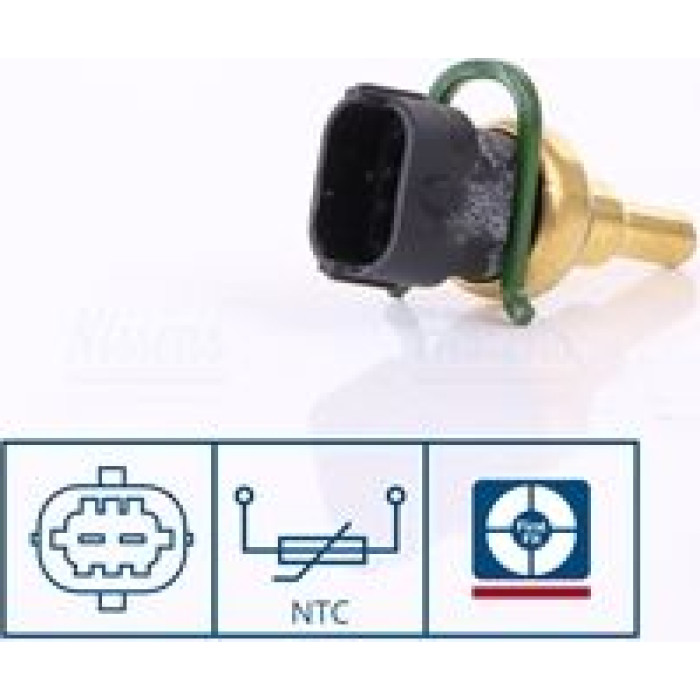 Nissens Kühlmitteltemperatursensor 207097 Nissens Kühlmitteltemperatursensor 207097