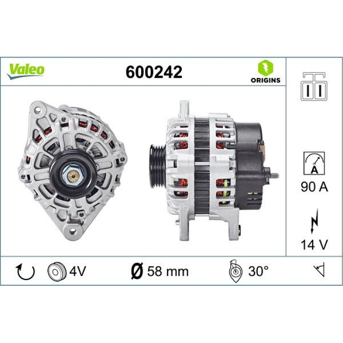 Valeo Lichtmaschine 600242