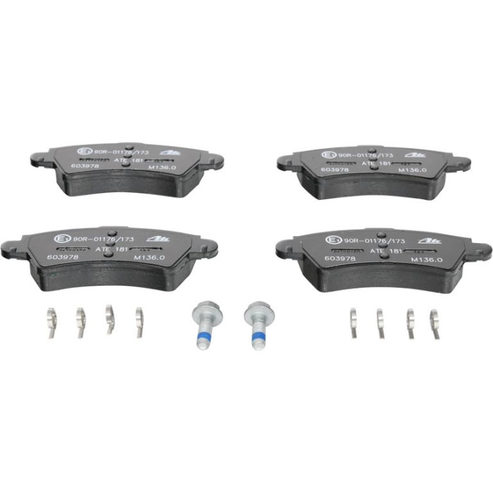 ATE Bremsbelagsatz Citroen Vorderachse Xsara 1.4-2.0 16V 97-05 13.0460-3978.2 ATE Bremsbelagsatz Citroen Vorderachse Xsara 1.4-2.0 16V 97-05 13.0460-3978.2