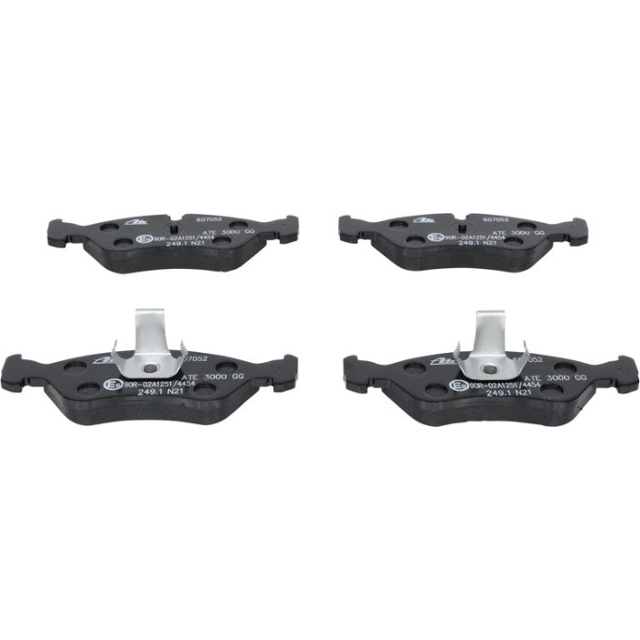 ATE Bremsbelagsatz Opel Vorderachse Astra/Vectra 88-03 13.0460-7052.2 ATE Bremsbelagsatz Opel Vorderachse Astra/Vectra 88-03 13.0460-7052.2