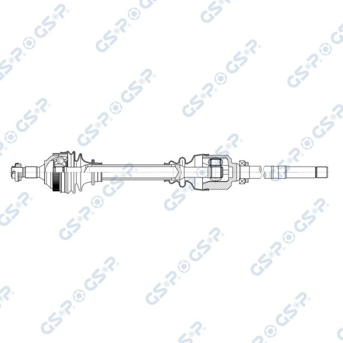GSP Antriebswelle 245153 GSP Antriebswelle 245153