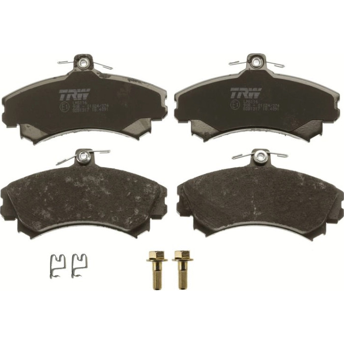 TRW Bremsbelagsatz Mitsubishi P. Spac GDB1317 TRW Bremsbelagsatz Mitsubishi P. Spac GDB1317
