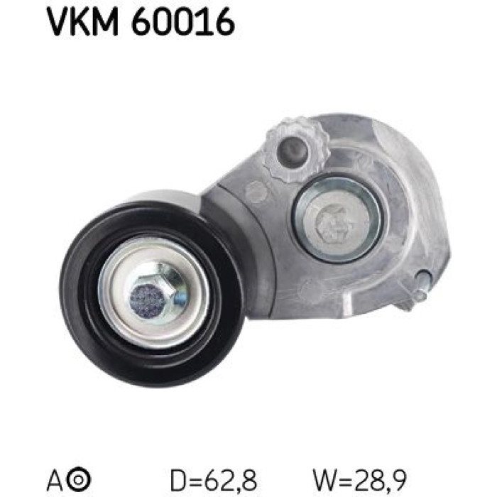 SKF Keilrippenriemen-Spannrolle VKM 60016 SKF Keilrippenriemen-Spannrolle VKM 60016