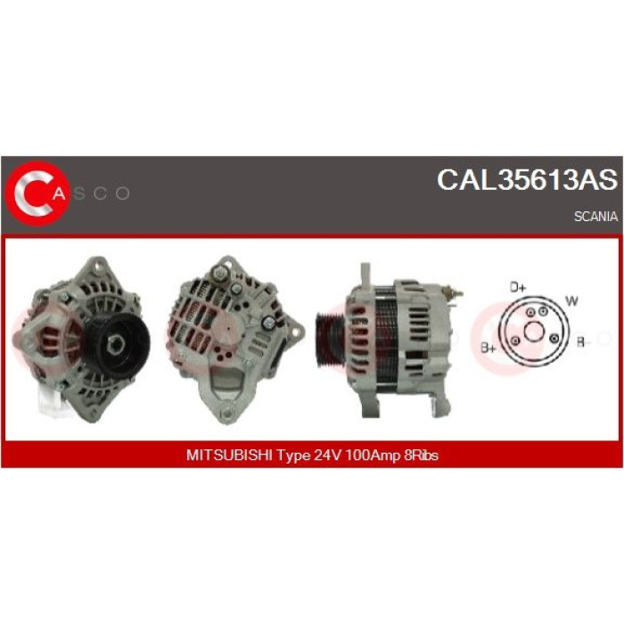 CASCO Generator CAL35613AS CASCO Generator CAL35613AS