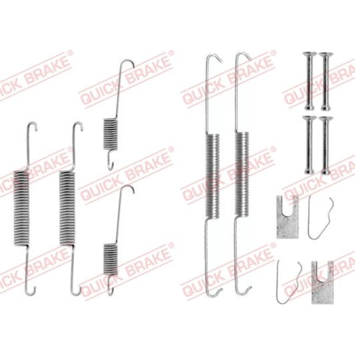 Quick Brake Montagesatz für Bremsbacken 105-0645 Quick Brake Montagesatz für Bremsbacken 105-0645