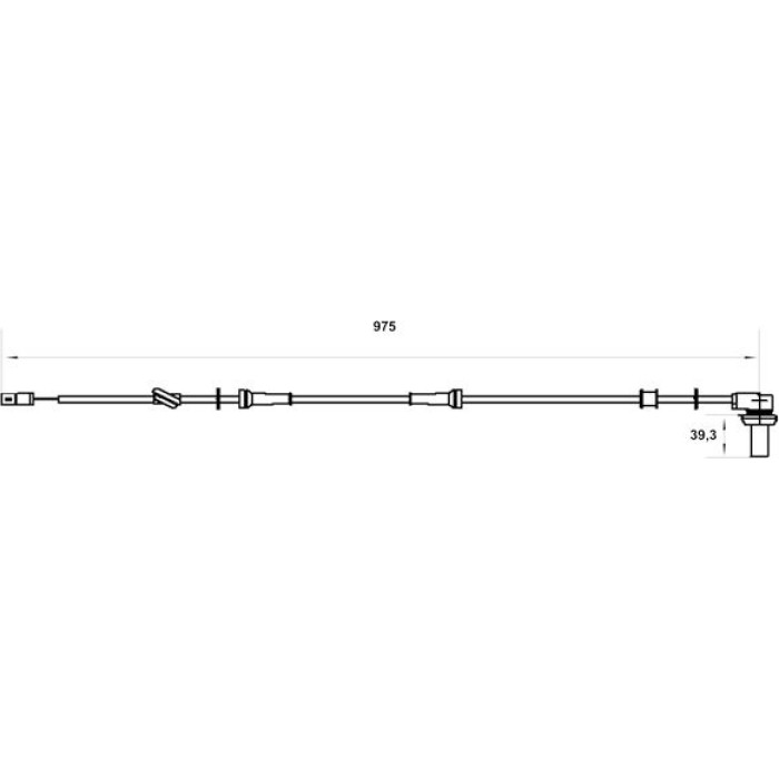 Bosch ABS-Sensor 0 986 594 005
