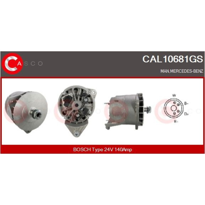 CASCO Generator CAL10681GS CASCO Generator CAL10681GS
