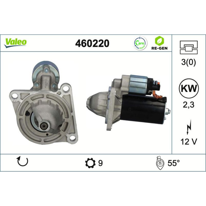 Valeo Anlasser 460220 Valeo Anlasser 460220