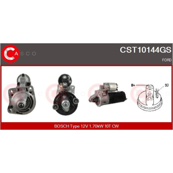 CASCO Anlasser CST10144GS CASCO Anlasser CST10144GS