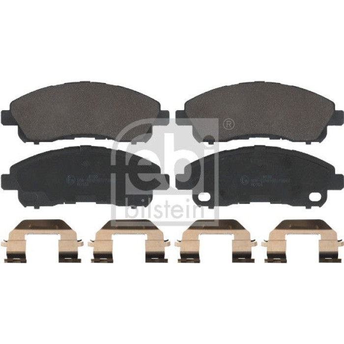 febi Bremsbelagsatz 16948 febi Bremsbelagsatz 16948