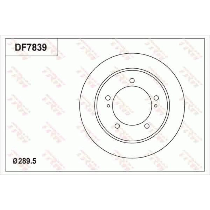 TRW Bremsscheibe Suzuki P. Jimny 98 DF7839 TRW Bremsscheibe Suzuki P. Jimny 98 DF7839