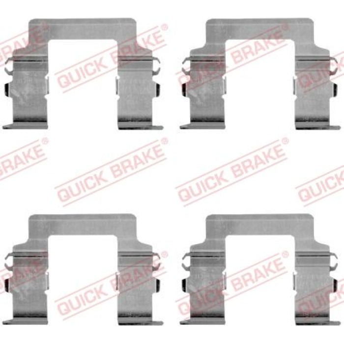Quick Brake Montagesatz für Bremsbeläge 109-1161 Quick Brake Montagesatz für Bremsbeläge 109-1161
