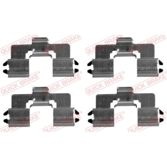 Quick Brake Montagesatz für Bremsbeläge 109-1666