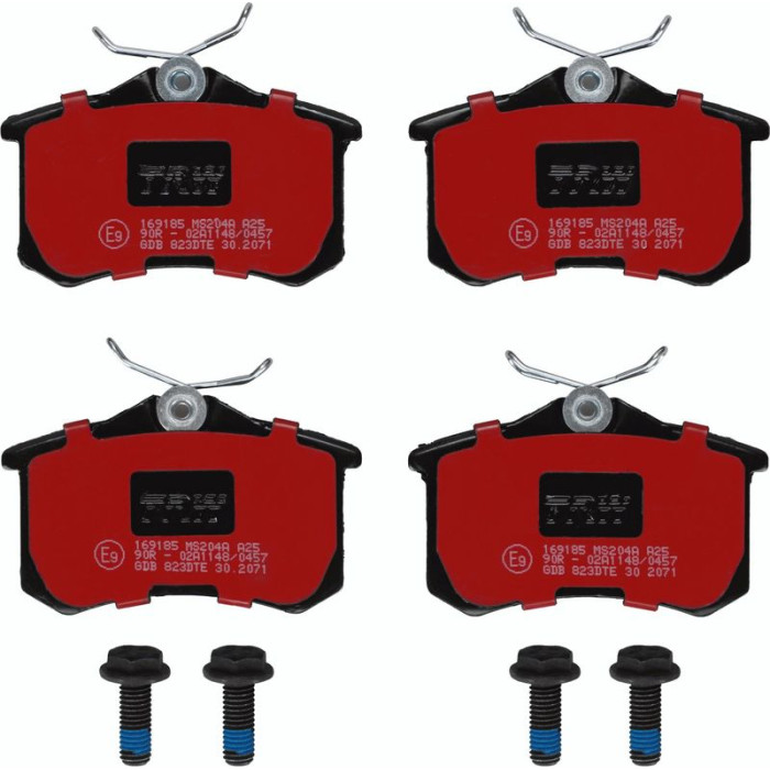 TRW Bremsbelagsatz VW Golf/Jetta/Passat/Polo/Vento 88-02 Dtec Cotec GDB823DTE TRW Bremsbelagsatz VW Golf/Jetta/Passat/Polo/Vento 88-02 Dtec Cotec GDB823DTE