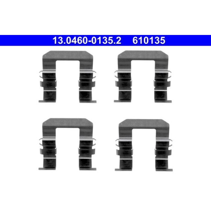 ATE Zubehörsatz Bremsbeläge 13.0460-0135.2 ATE Zubehörsatz Bremsbeläge 13.0460-0135.2
