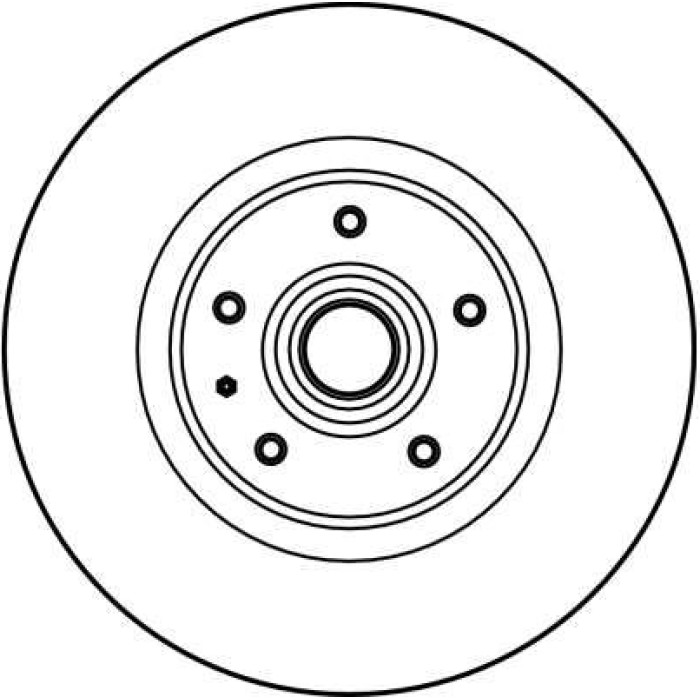 TRW Bremsscheibe DF1684S TRW Bremsscheibe DF1684S