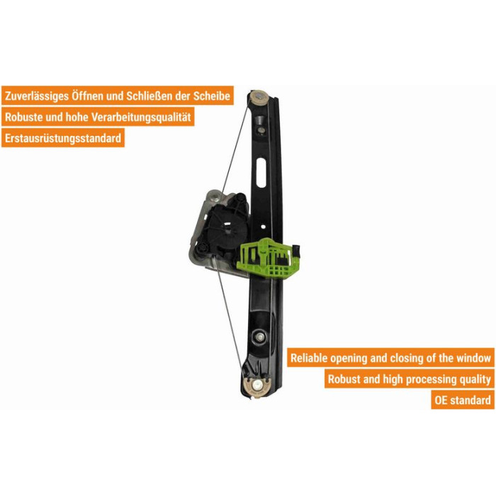 VAICO V20-1539 Fensterheber hinten links, elektrisch, ohne Motor VAICO V20-1539 Fensterheber hinten links, elektrisch, ohne Motor