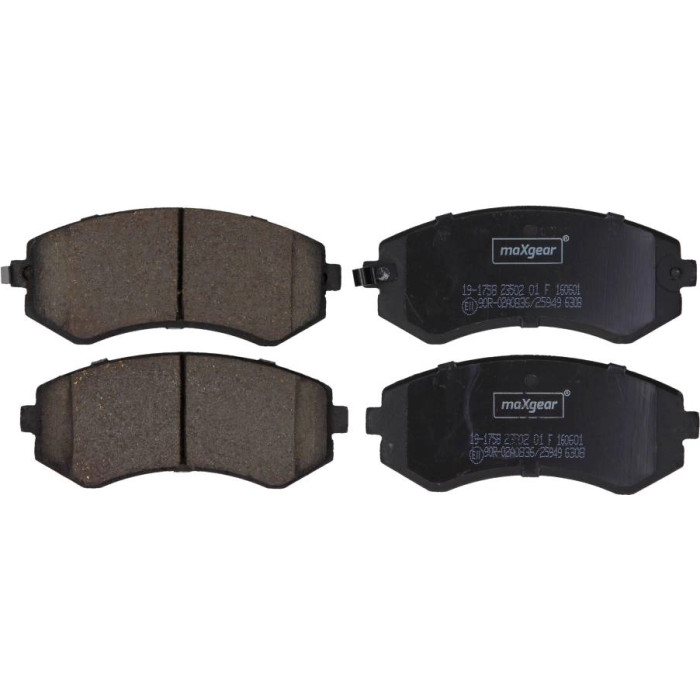 19-1758 MAXGEAR Bremsbelagsatz 19-1758 Nissan Almera 98-/T. Patrouille 97 19-1758 MAXGEAR Bremsbelagsatz 19-1758 Nissan Almera 98-/T. Patrouille 97