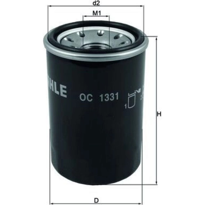 Mahle Original Ölfilter OC 1331