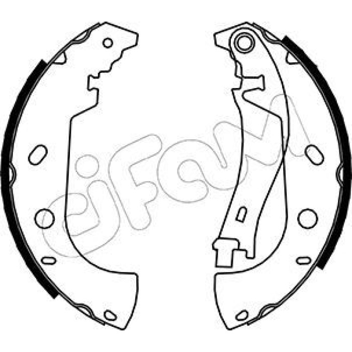 CIFAM Bremsbackensatz 153-075