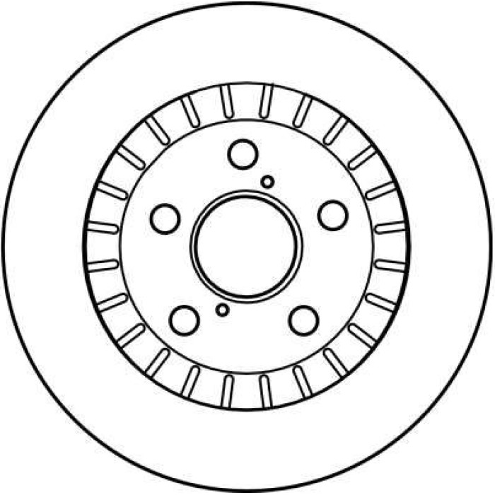 TRW Bremsscheibe Toyota Rav4 DF4093 TRW Bremsscheibe Toyota Rav4 DF4093