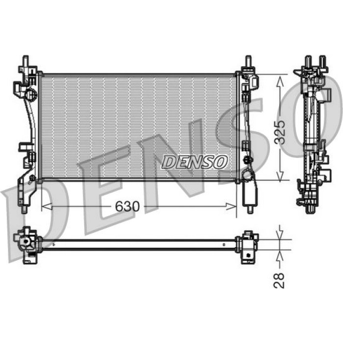 Denso Motorkühler DRM09173