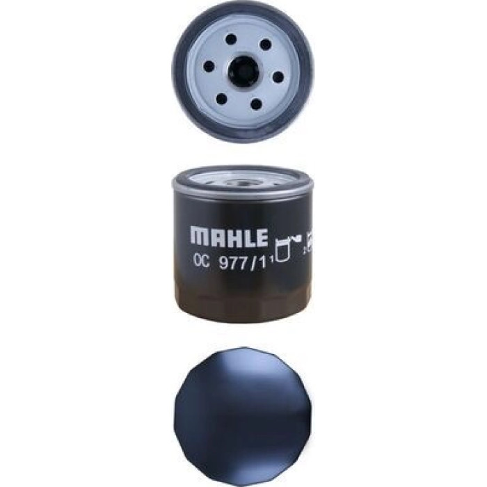OC 977/1 MAHLE Ölfilter OC 977/1, Anschraubfilter, Höhe 80 mm – u. a. für VW Golf VII (5G1, BQ1, BE1, BE2), VW Variant (BA5, BV5), VW VIII (CD1, DA1) – OE Nummer 04E115561 - l OC 977/1 MAHLE Ölfilter OC 977/1, Anschraubfilter, Höhe 80 mm – u. a. für VW Golf VII (5G1, BQ1, BE1, BE2), VW Variant (BA5, BV5), VW VIII (CD1, DA1) – OE Nummer 04E115561 - l