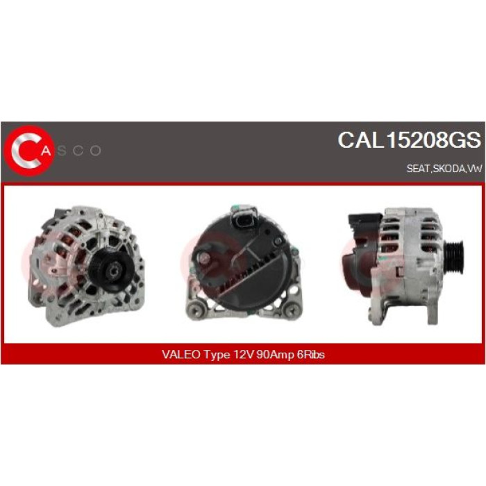 CASCO Generator CAL15208GS CASCO Generator CAL15208GS