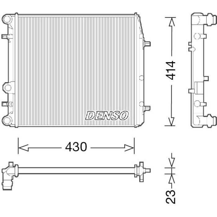Denso Motorkühler DRM27006