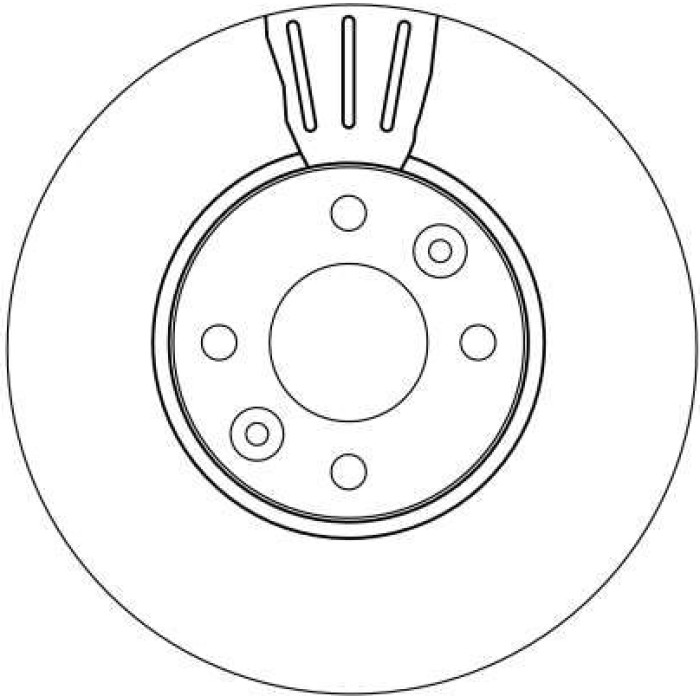 TRW Bremsscheibe DF4267 TRW Bremsscheibe DF4267